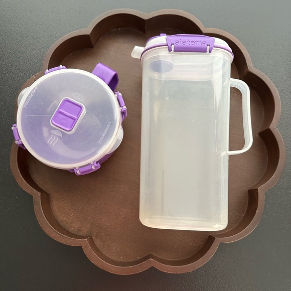 Plastic Food Storage Containers Bundle - Picture 2 of 2